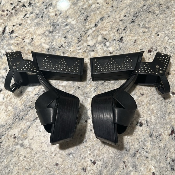 Saint Laurent Paris platform studded sandals 🌟 - Picture 5 of 13